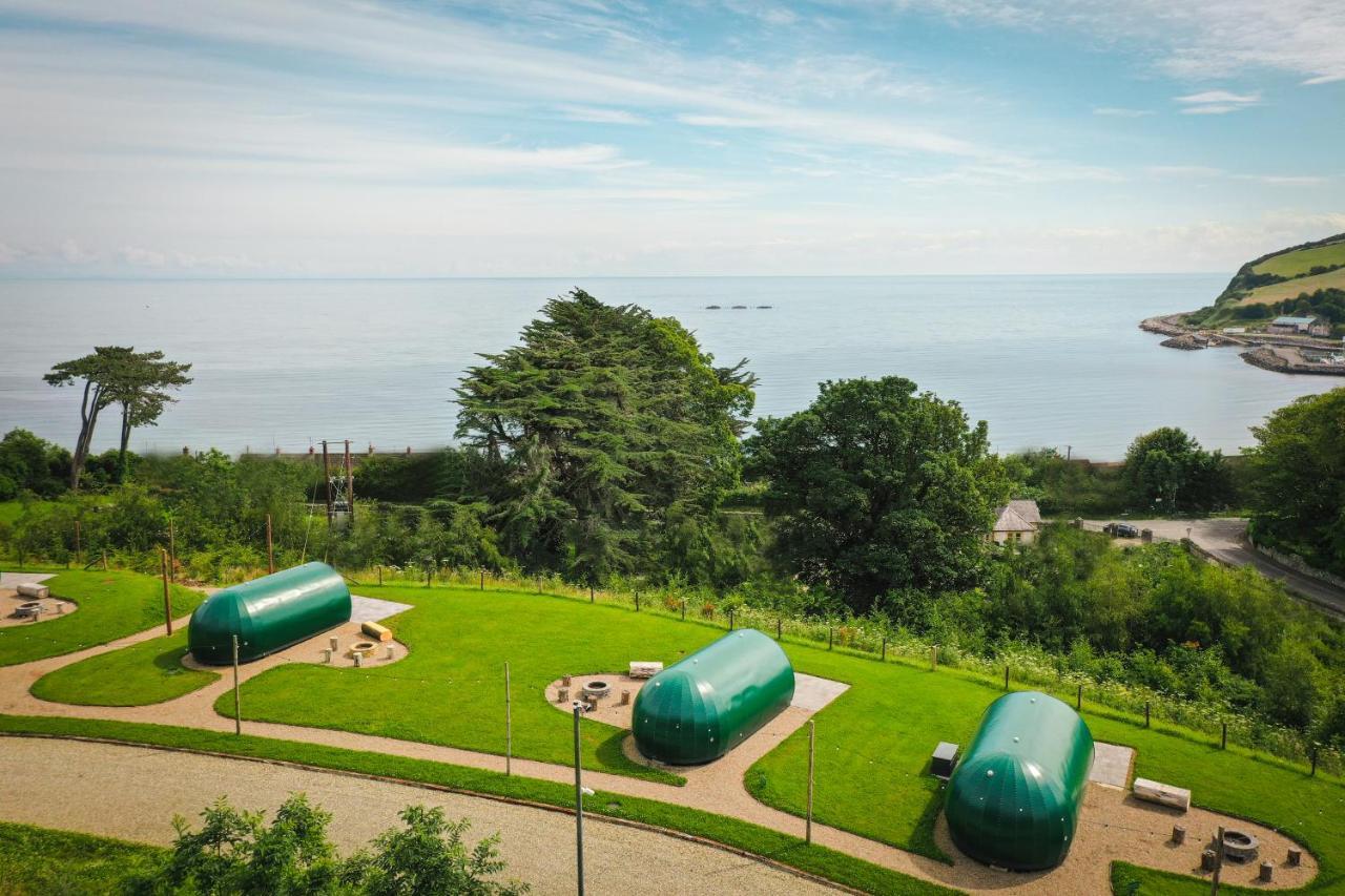 Glenarm Castle Ocean View Pods Hotell Exteriör bild