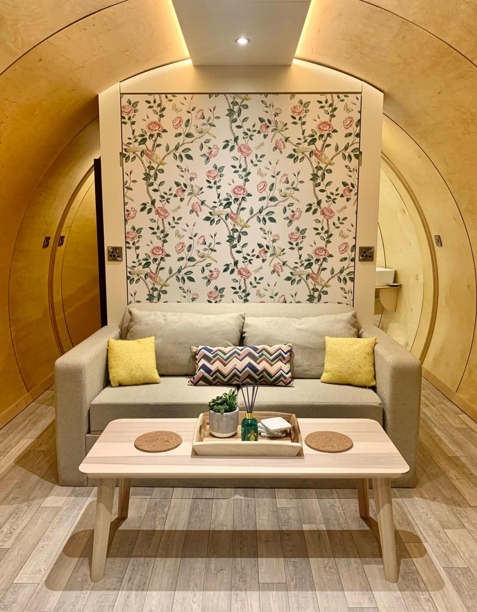 Glenarm Castle Ocean View Pods Hotell Exteriör bild